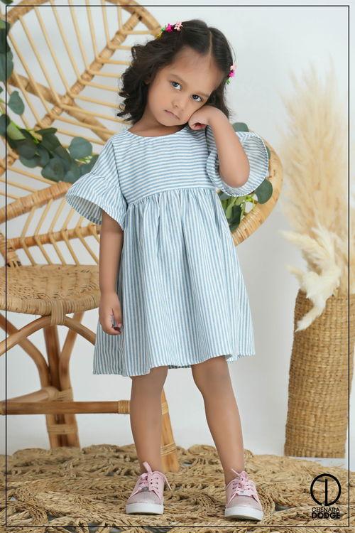 SASHA STRIPE KID'S DRESS