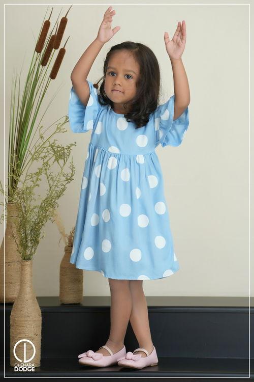 CIERA POLKA-DOT KID’S DRESS